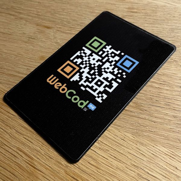 Carte WebCod – Black