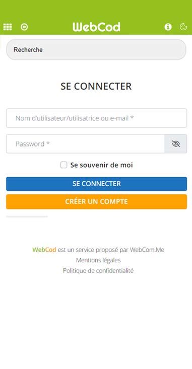 Votre WebCod