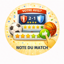 note du match